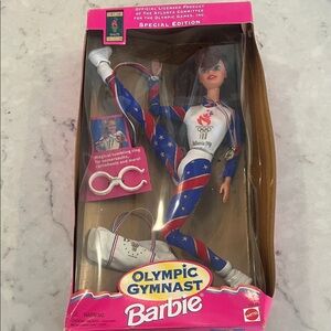 1996 Olympic Barbie Gymnast